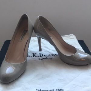L.K. Bennett Stila patent heel